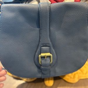 Retired* satchel crossbody bag in country blue!